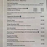 An Bistro Rioga menu