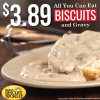 Tudor's Biscuit World food