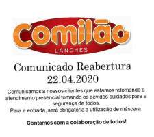 Comilão Lanches outside