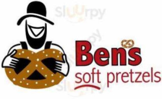 Ben's Soft Pretzels inside