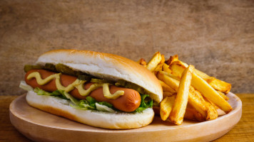 Hutz Hot Dogs food