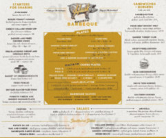 Husk Barbeque menu