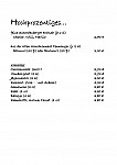 Zum Alten Bräuhaus menu