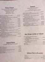 Barretta's menu