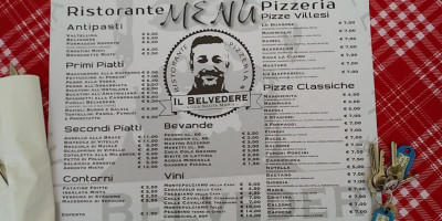 Il Belvedere Di Salvatore Mario menu