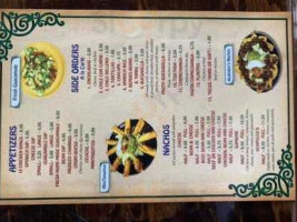 El Rey Mexican Grill And menu