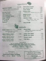 Rinaldi's Pizza Barn menu