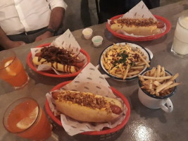 Frankie Hot Dogs food