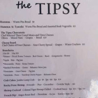 The Tipsy menu