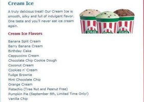 Rita's Italian Ice food