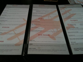 The Baron Bar & Grill menu