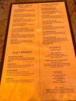 River Deck New Smyrna Beach menu