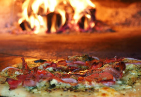 Hoptown Wood-fired Pizza food