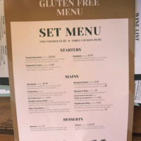 Bella Italia menu