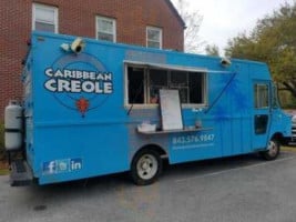 Charleston Caribbean Creole Food Truck outside