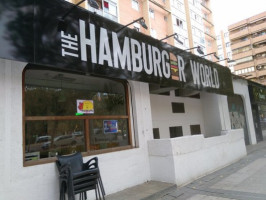 The Hamburger World outside