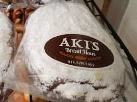 Aki's Bread Haus food