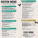 PJ's Irish Pub menu