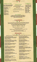 Vinny's Pizza menu