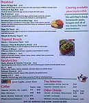 Pino's Pasta Cafe menu