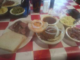 Schulze's -b-que food