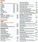 Palace Cafe And Catering menu