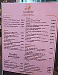 Carniceria Aramburu menu