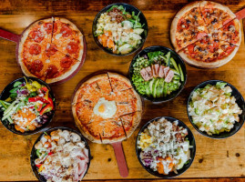 Zaza Fine Salad Wood Oven Pizza Co. food