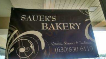 Sauer's Bakery menu