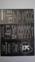 Kpizz La Rochelle Minimes menu