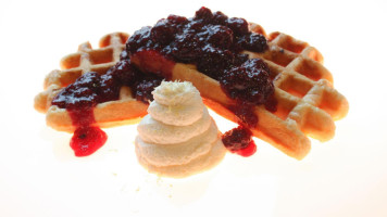 Waffles Cafe food