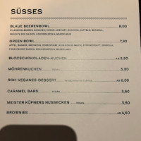 Liebling Trier Café Und Bowls menu