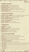 Thassos menu