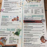 Fish Tales menu