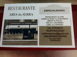 Café Snack-Bar Ares da Serra food