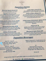 The Forest Restaurants menu