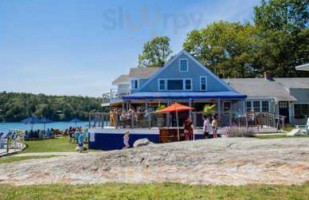 The Deck Bar Grill Restaurant Linekin Bay Resort food