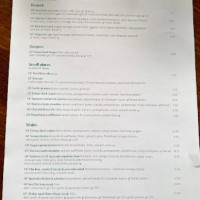 Cosy Club Worcester menu