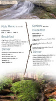 Hocking Hills Diner menu