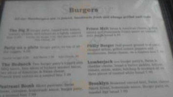 Double E Burger And Ice Cream Shoppe menu