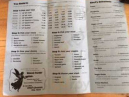 Pizza Heaven menu