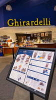 Ghirardelli Chocolate Outlet Ice Cream Shop inside