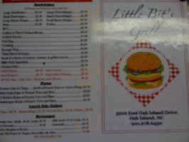 Little Bit's Grill menu