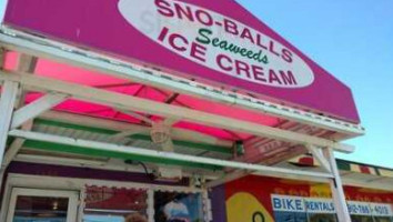 Seaweed's Sno-balls And Ice Cream food