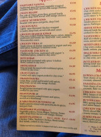 Indigarden Indian Takeaway menu