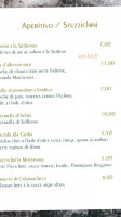 Caffe Bellucci menu