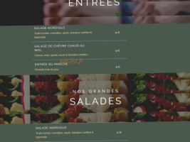 Les Toqués D'anjou menu