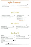 Nous Jeuneurs menu