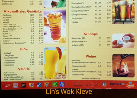 Lin's Wok menu