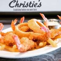 Christie's Seafood Steaks food